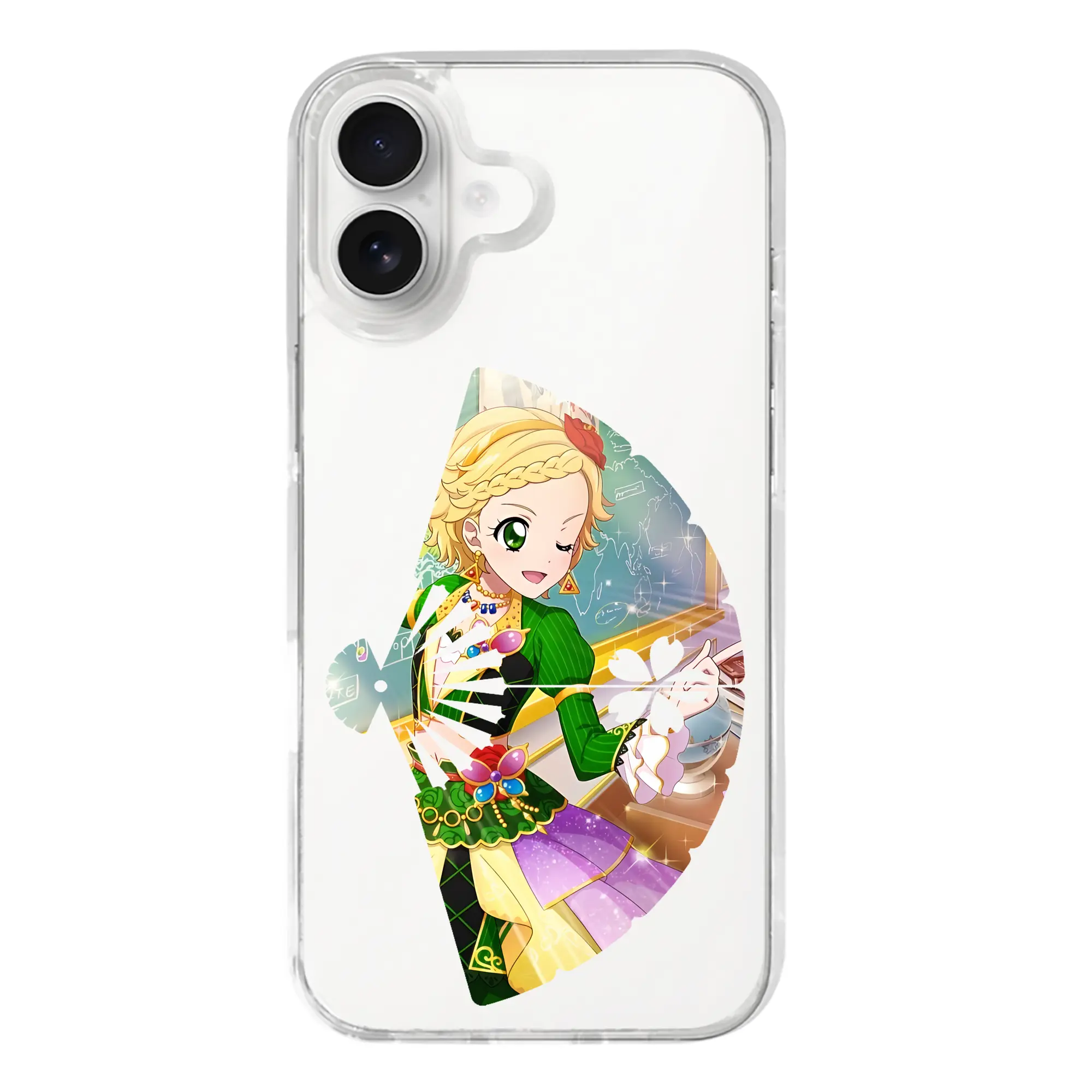 アイカツ グッズ 新条 ひなき - iPhone 17シリーズ 透明スマホケース – 薄型・耐衝撃・精密フィット保護カバー